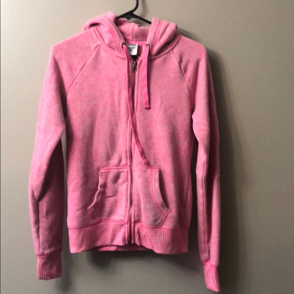 Hooded zip up
